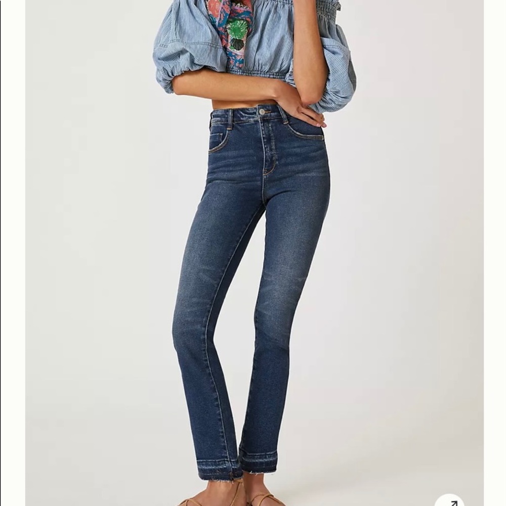 Anthropology Plicro cigarettes High rise